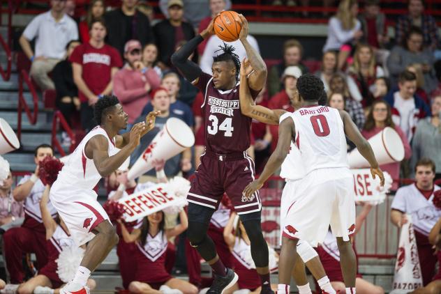 Schnider Herard with Mississippi State