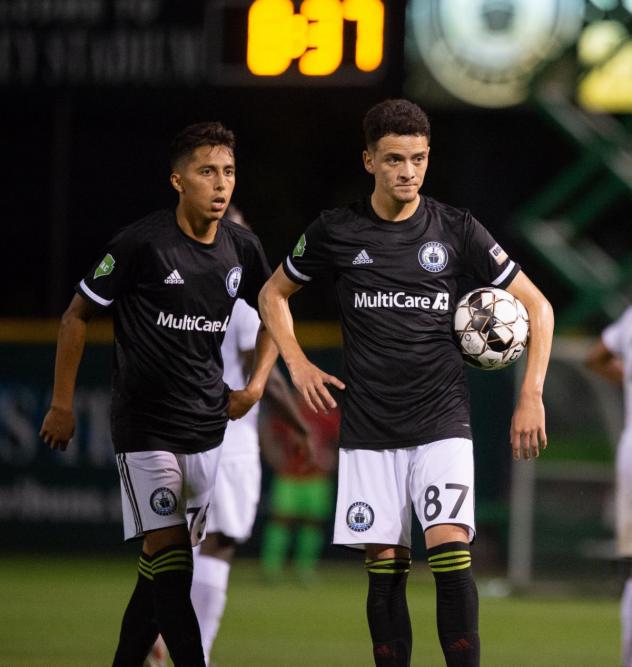 Danny Leyva and Alfonso Ocampo-Chavez of Tacoma Defiance
