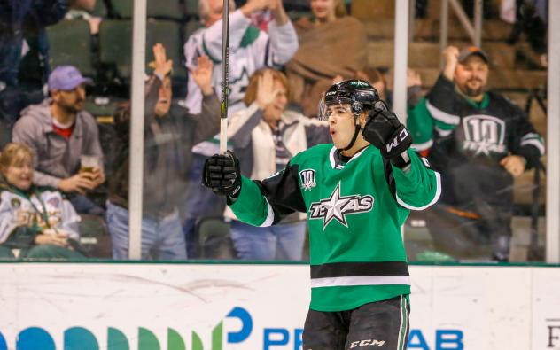 Texas Stars forward Nick Caamano
