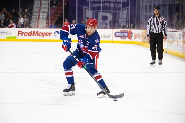 Spokane Chiefs defenseman Ty Smith