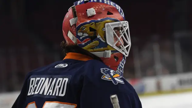 Greenville Swamp Rabbits goaltender Ryan Bednard