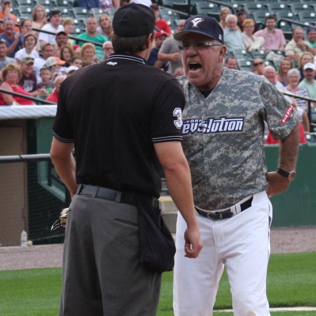 Former York Revolution manager Andy Etchebarren