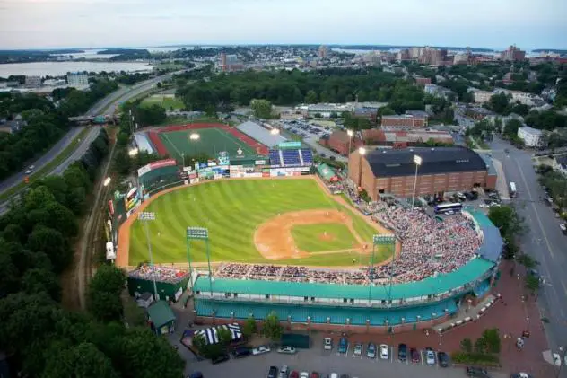 Hadlock Field, home of the Portland Sea Dogs