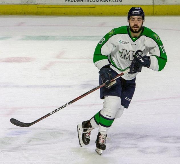 Maine Mariners forward Morgan Adams-Moisan