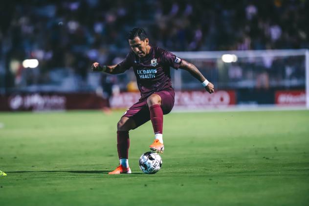 Sacramento Republic FC defender Juan Barahona