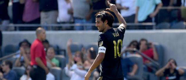 Los Angeles Football Club forward Carlos Vela