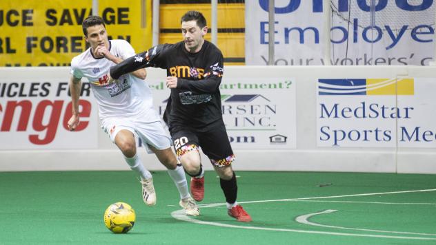 Baltimore Blast defender Mike Deasel