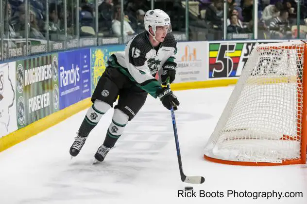 Cedar Rapids RoughRiders defenseman Jack Millar