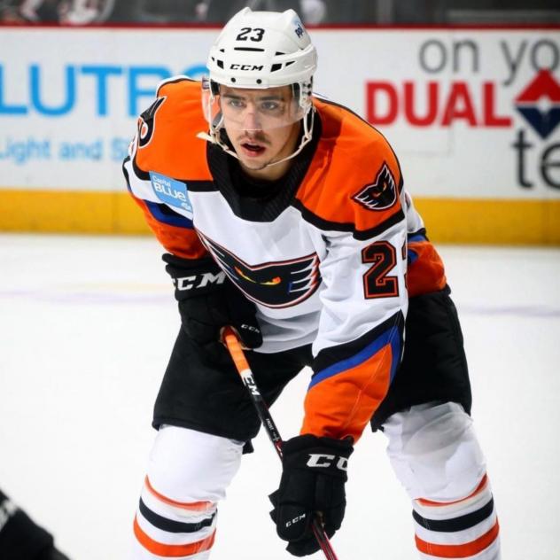 Lehigh Valley Phantoms forward Morgan Frost