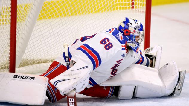 Kitchener Rangers goaltender Jacob Ingham