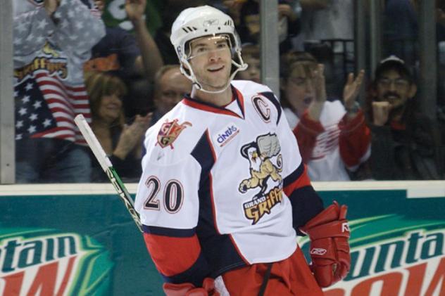 Former Grand Rapids Griffins right wing Darren Haydar