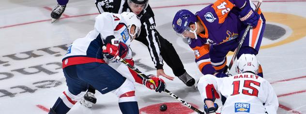 South Carolina Stingrays face off with the Orlando Solar Bears