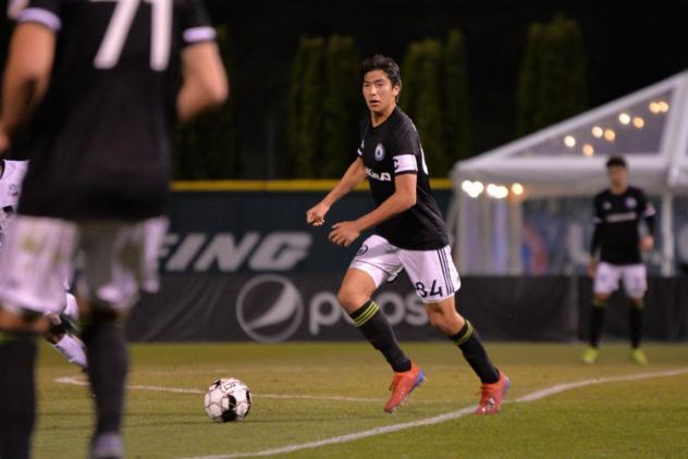 Tacoma Defiance midfielder Joshua Atencio