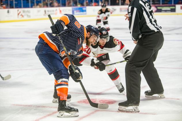 Tulsa Oilers face off with the Rapid City Rush