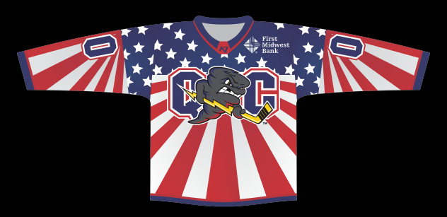 Quad City Storm Made in America jersey