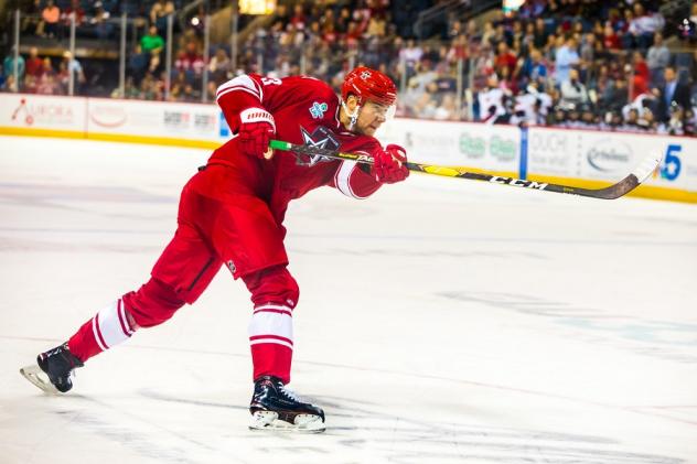 Allen Americans defenseman Stepan Falkovsky