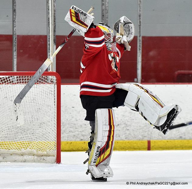 Johnstown Tomahawks goaltender David Tomeo