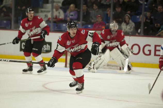 Bowen Byram with Team WHL