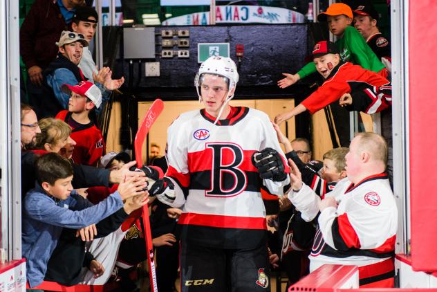 Belleville Senators enter the ice