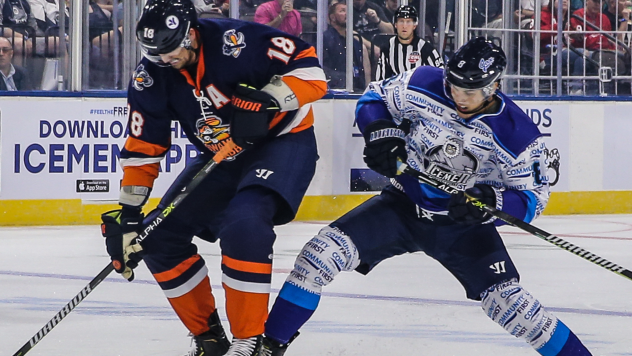 Greenville Swamp Rabbits battle the Jacksonville IceMen