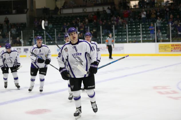 Matthew Knies and the Tri-City Storm