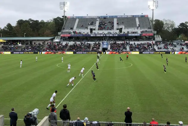 North Carolina Courage vs. Reign FC in the 2019 NWSL playoffs