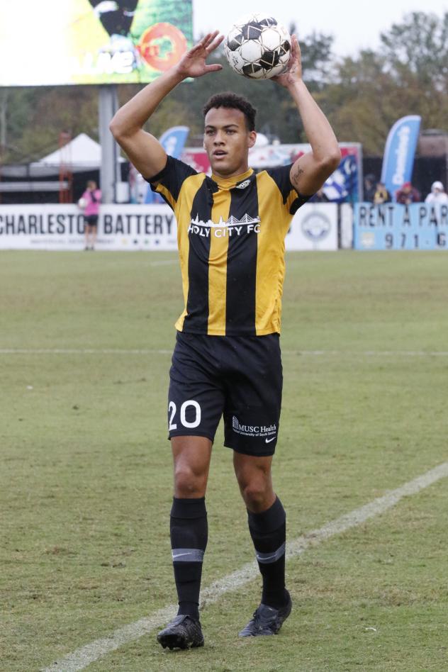 Charleston Battery defender AJ Paterson