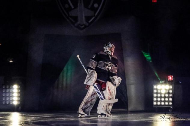 Pensacola Ice Flyers goaltender Chase Perry