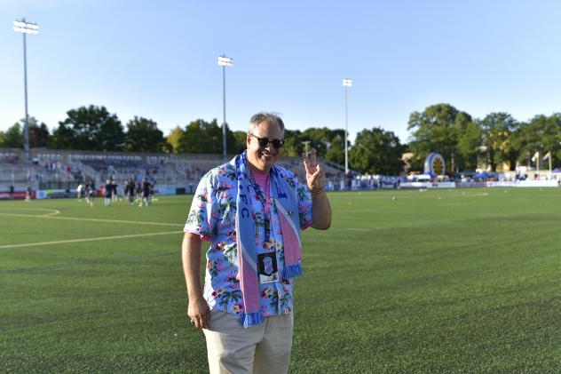 Forward Madison FC Managing Director Peter Wilt