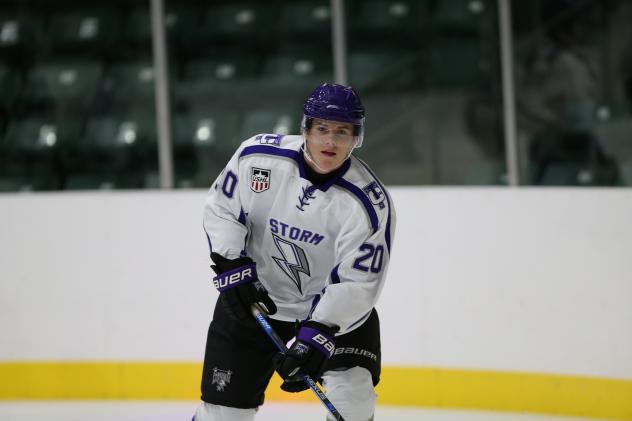 Tri-City Storm forward Mark Estapa