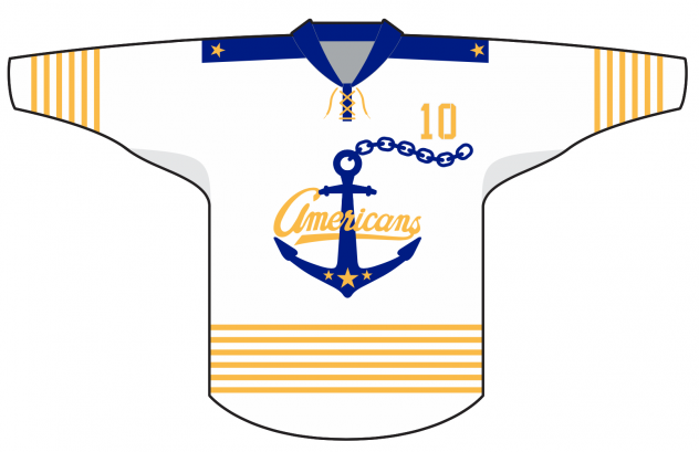 Rochester Americans Military Appreciation Night jersey