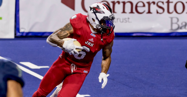 Jacksonville Sharks wide receiver Kamrin Solomon