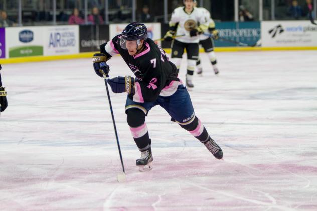 Sioux Falls Stampede defenseman Ryan Johnson