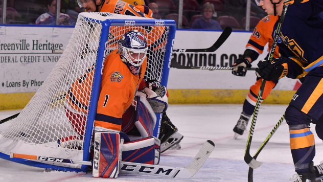 Greenville Swamp Rabbits goaltender Chris Nell