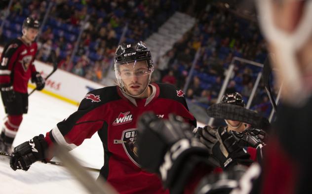 Vancouver Giants centre Tristen Nielsen