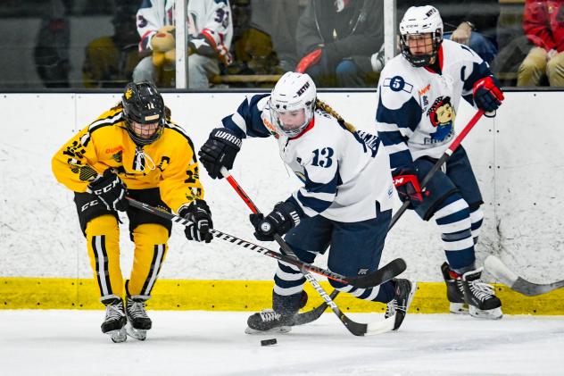 Boston Pride (left) vs. the Metropolitan Riveters
