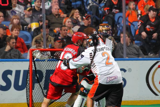 Buffalo Bandits forward Jerome Thompson