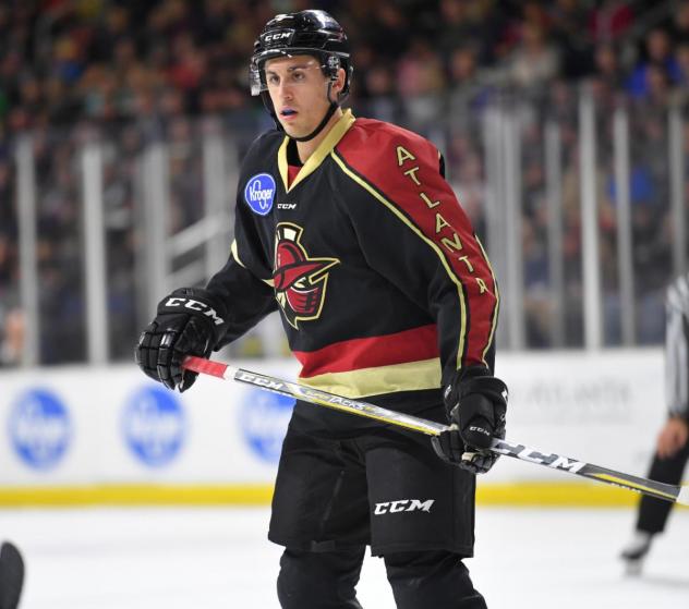 Atlanta Gladiators forward Avery Peterson
