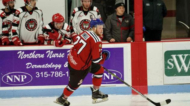 Former Prowler Marvin Powell with the Watertown Wolves