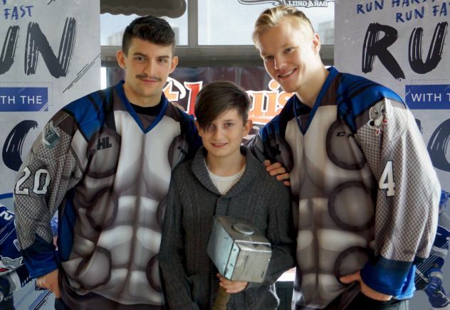 Sudbury Wolves in Thor jerseys
