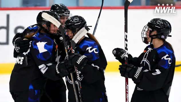 Minnesota Whitecaps celebrate a goal