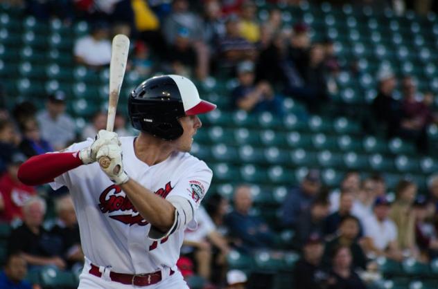 Winnipeg Goldeyes outfielder Tyler Marincov