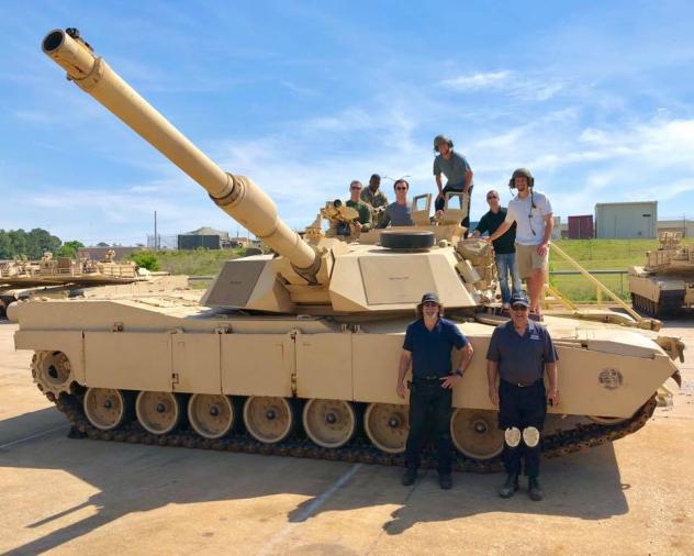 Fayetteville Woodpeckers pitchers visit Fort Bragg