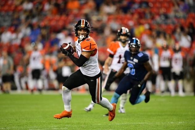 BC Lions receiver Lemar Durant