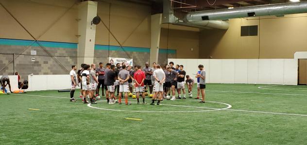 Ontario Fury in preseason training