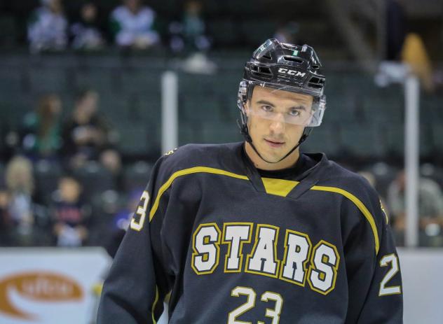 Texas Stars defenseman Gavin Bayreuther