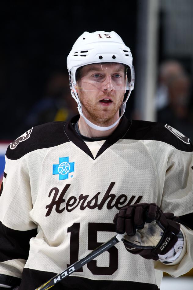Hershey Bears center Travis Boyd