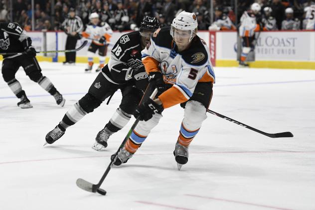 San Diego Gulls defenseman Simon Benoit