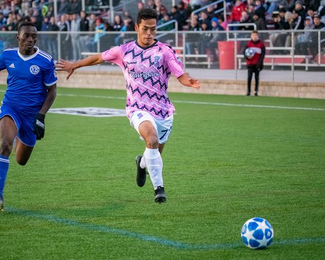Forward Madison FC forward Barriga Toyama