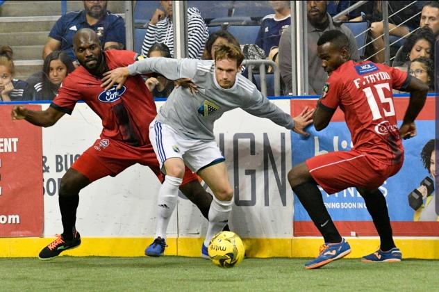 Ontario Fury battle the San Diego Sockers in preseason action